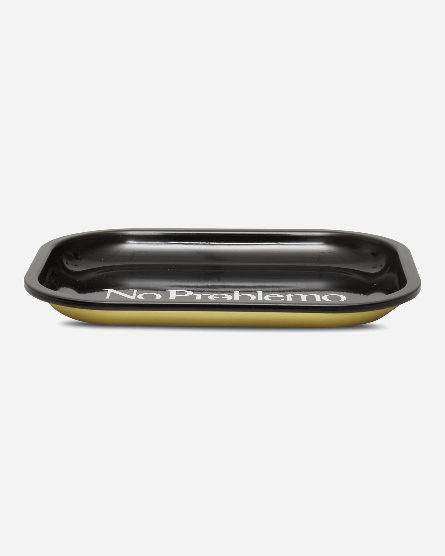 No Problemo No Problemo Metal Tray Black Home Decor Design Items NP9020006 Black