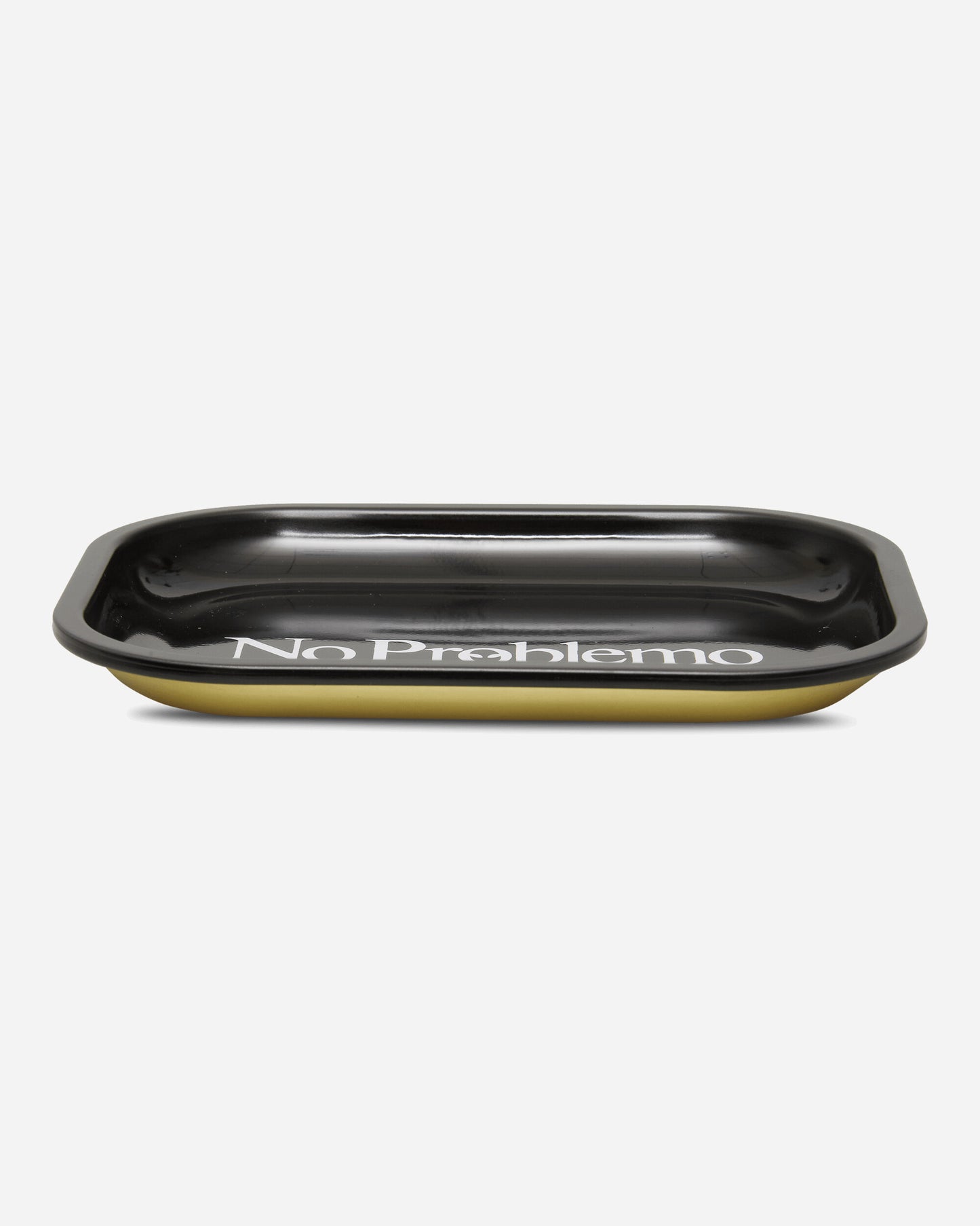 No Problemo No Problemo Metal Tray Black Home Decor Design Items NP9020006 Black