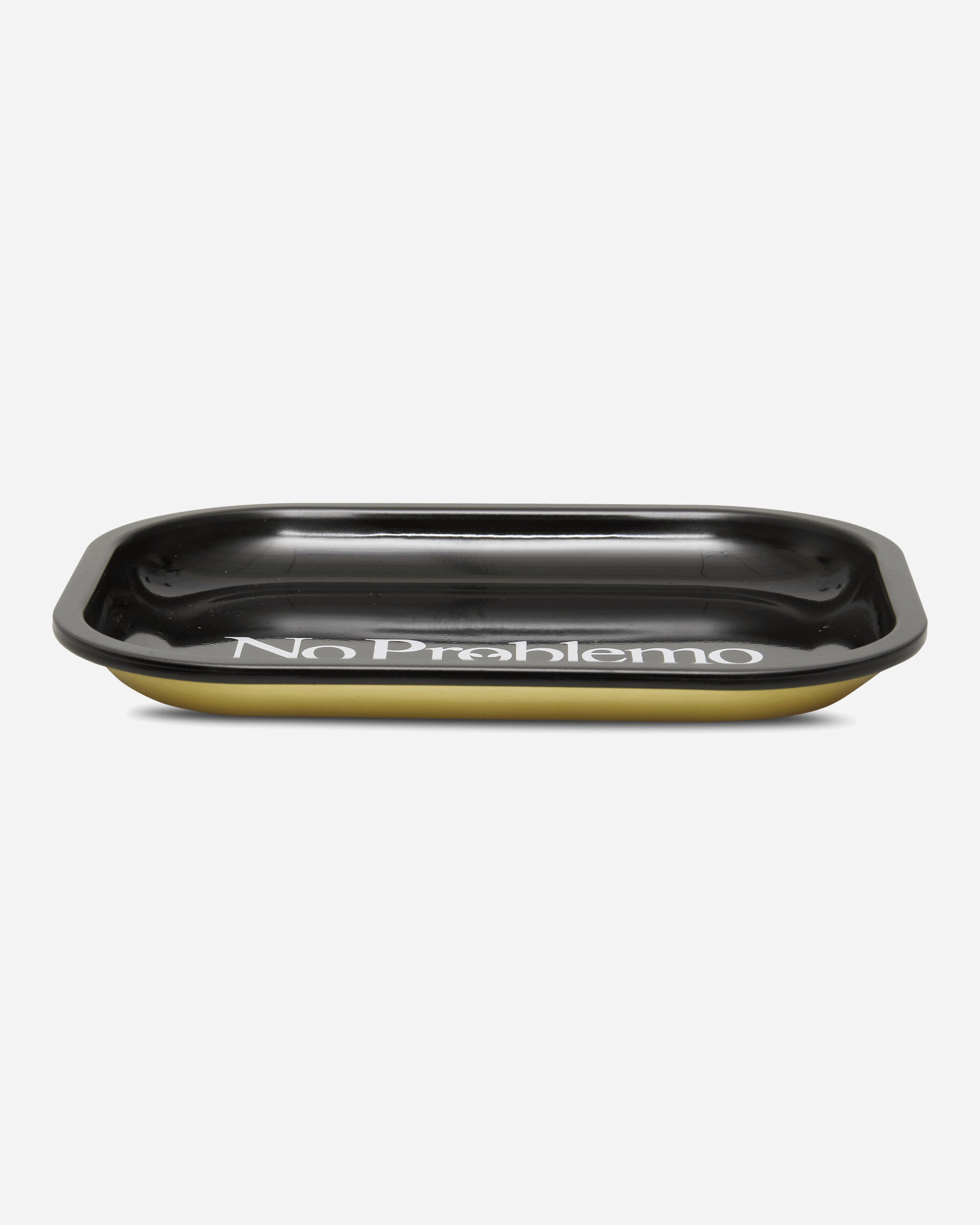 No Problemo No Problemo Metal Tray Black Home Decor Design Items NP9020006 Black