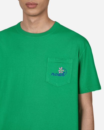 Noah Florist Pocket Tee Kelly Green T-Shirts Shortsleeve PT007SS22 KGY
