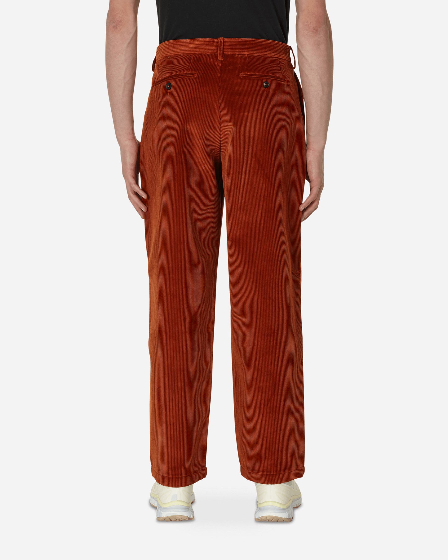 Noah Double-Pleat Corduroy Pants Cinnamon Pants Trousers P043FW22 CNM