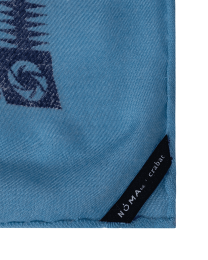 Noma Horse Big Light Blue Gloves and Scarves Scarves and Warmneck NSCC01 002