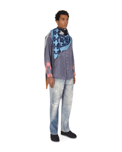 Noma Horse Big Light Blue Gloves and Scarves Scarves and Warmneck NSCC01 002