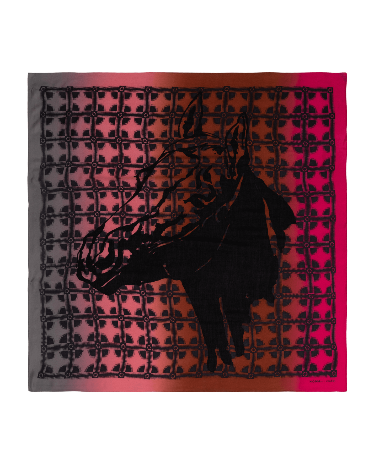 Noma Horse Big Pink Gloves and Scarves Scarves and Warmneck NSCC01 001