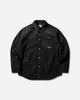 OAMC Black Denim Shirt Whit White Spots BLACK Shirts Longsleeve Shirt OAF5MS14AP-TE714 999