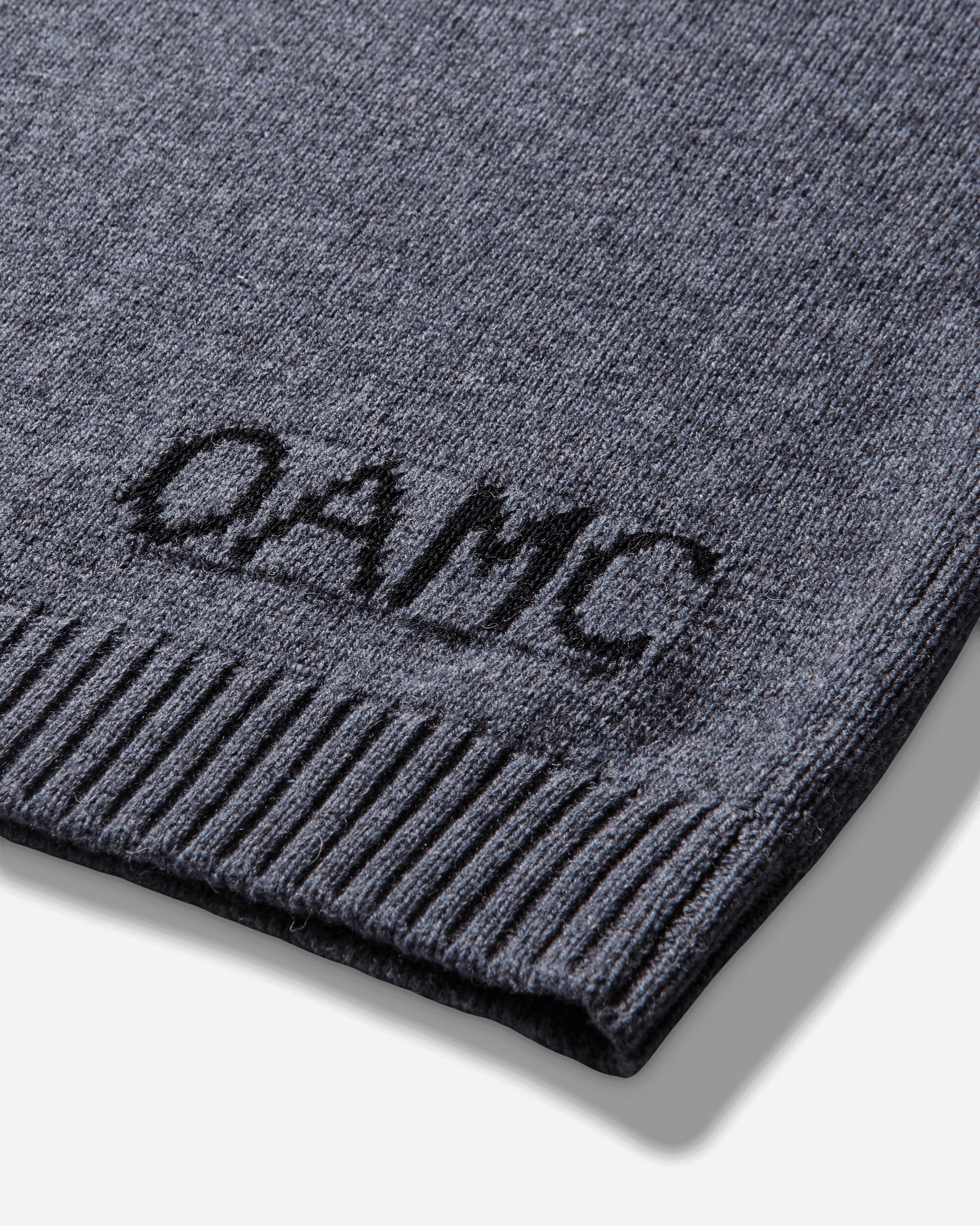 OAMC Round Neck Collar With Logo Clouberry DARKGREEN Knitwears Turtleneck OAF5MM08AP-FL004 560