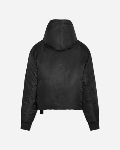 OAMC Peacemaker Cropped Hood Bomber Black Coats and Jackets Bomber Jackets PCM2OB01ANY00299 99