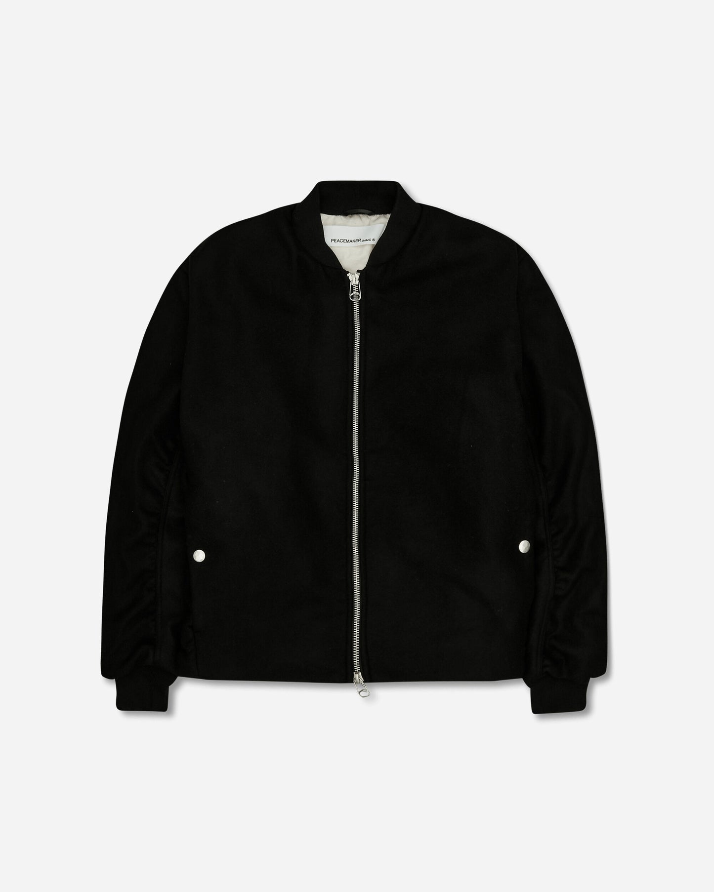 OAMC Peacemaker Minimal Bomber Black Coats and Jackets Bomber Jackets PCM2OB02CWO00299 99