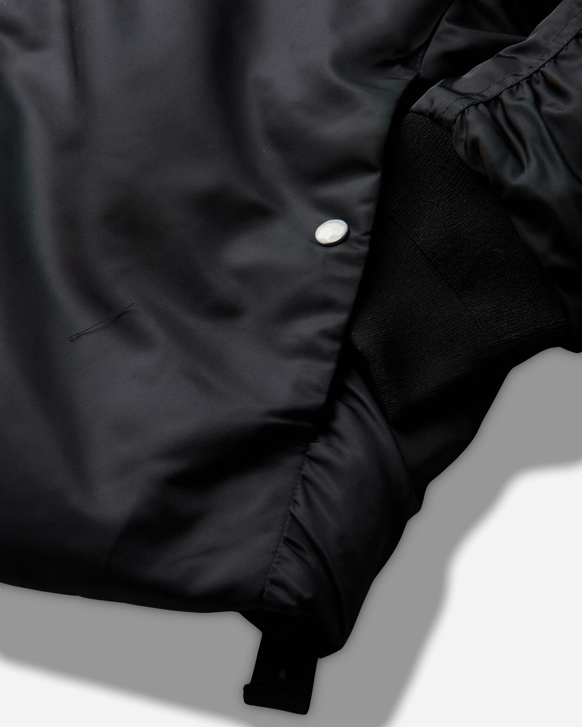 OAMC Peacemaker Minimal Bomber Black Coats and Jackets Bomber Jackets PCM4OB02ANY00299 BLACK