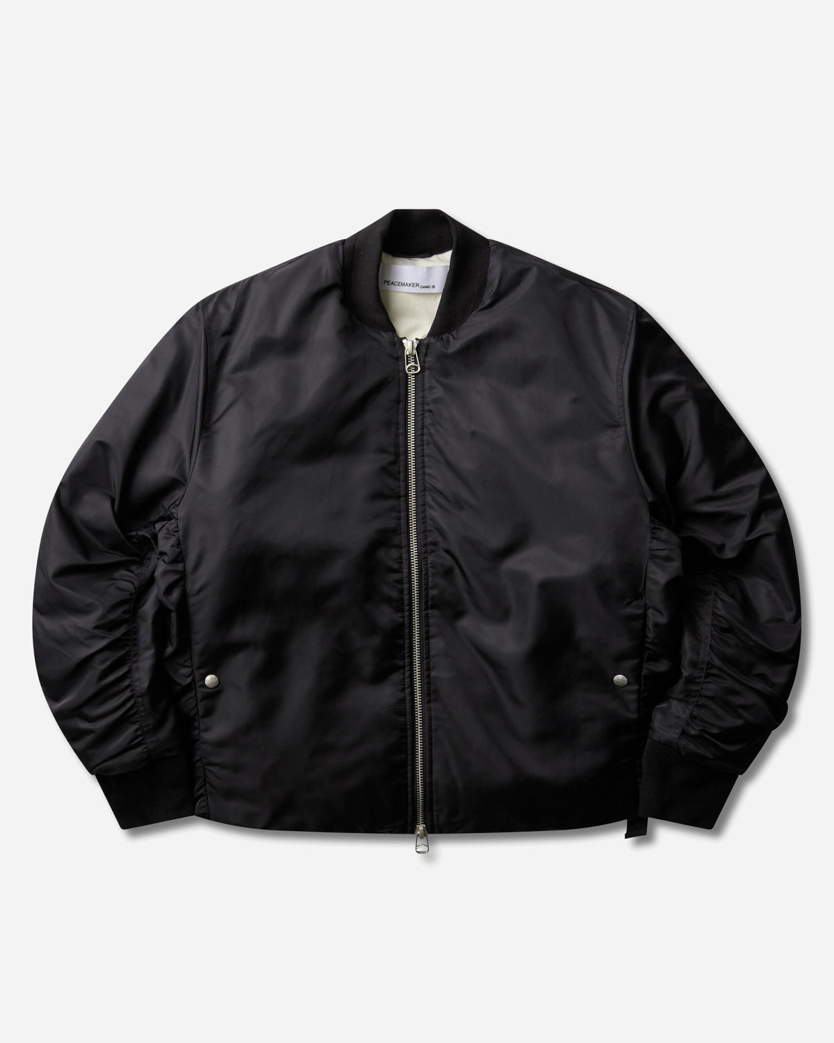 OAMC Peacemaker Minimal Bomber Black Coats and Jackets Bomber Jackets PCM4OB02ANY00299 BLACK
