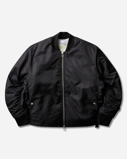 OAMC Peacemaker Minimal Bomber Black Coats and Jackets Bomber Jackets PCM4OB02ANY00299 BLACK