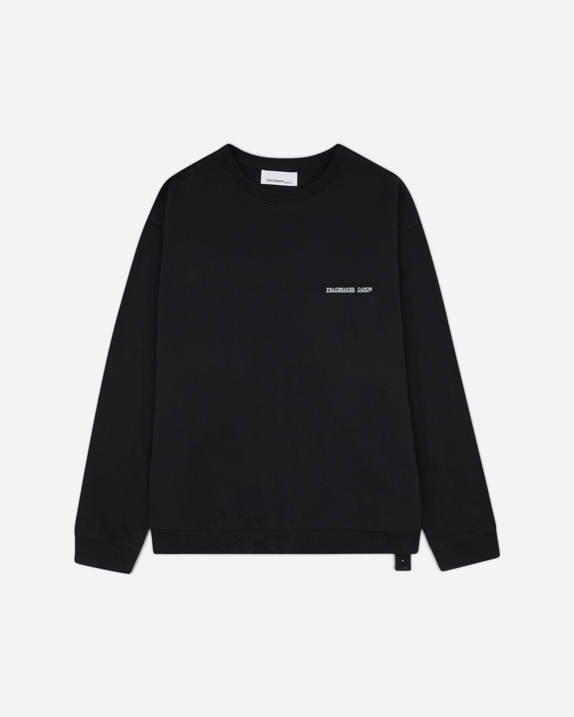OAMC Peacemaker Crewneck  Dogs Print Black Sweatshirts Crewneck PCM3ONO1HFT001099 BLACK