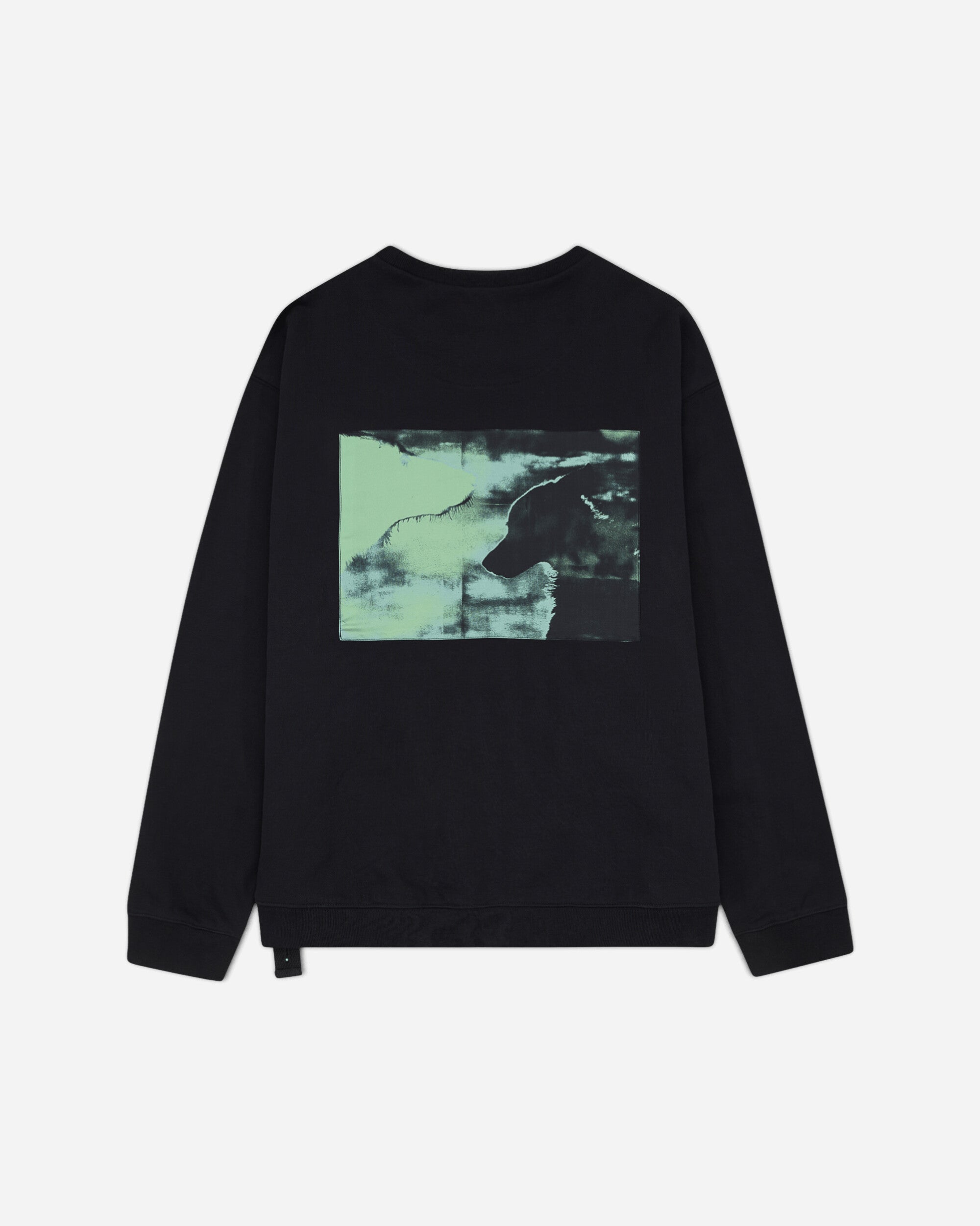 OAMC Peacemaker Crewneck  Dogs Print Black Sweatshirts Crewneck PCM3ONO1HFT001099 BLACK