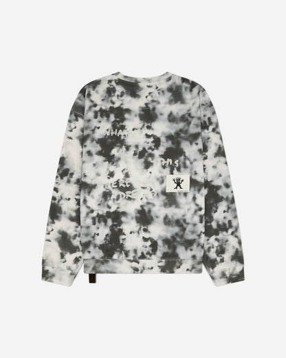 OAMC Peacemaker Loose Fit Crewneck Camo Print Black Camo Sweatshirts Crewneck PCM2ON01FFT00399 99