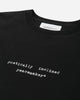 OAMC Peacemaker Loose Fit Crewneck Landart 02 Print Black Sweatshirts Crewneck PCM2ON01CFT00299 99