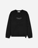 OAMC Peacemaker Loose Fit Crewneck Landart 02 Print Black Sweatshirts Crewneck PCM2ON01CFT00299 99