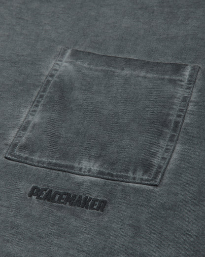 OAMC Peacemaker Velcro Applique Sweatshirt Light Gray Sweatshirts Crewneck PCM3OT10AJE002090 LIGHT GRAY