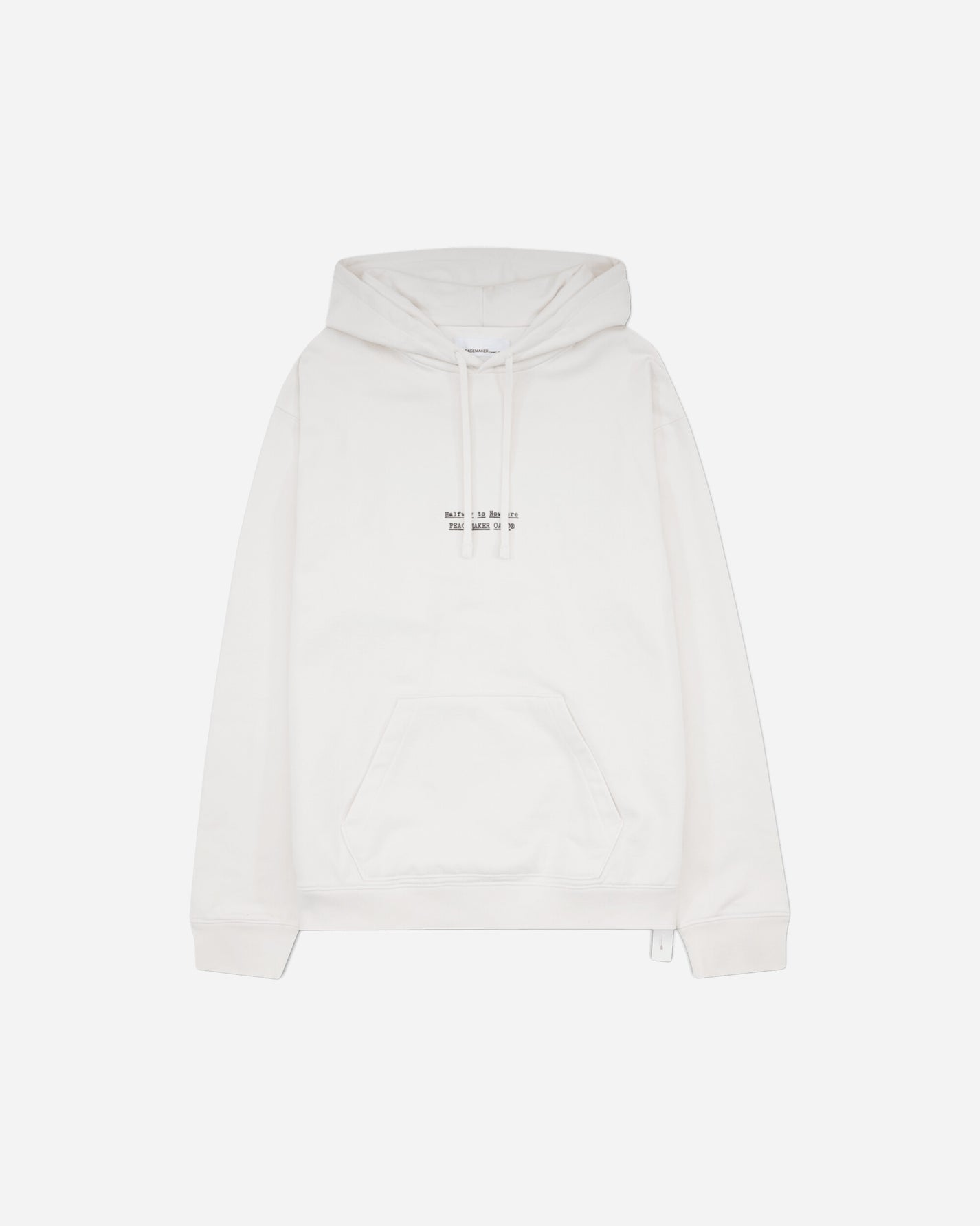 OAMC Peacemaker Hoodie  Flower Print White Sweatshirts Hoodies PCM3OH01EFT001001 WHITE