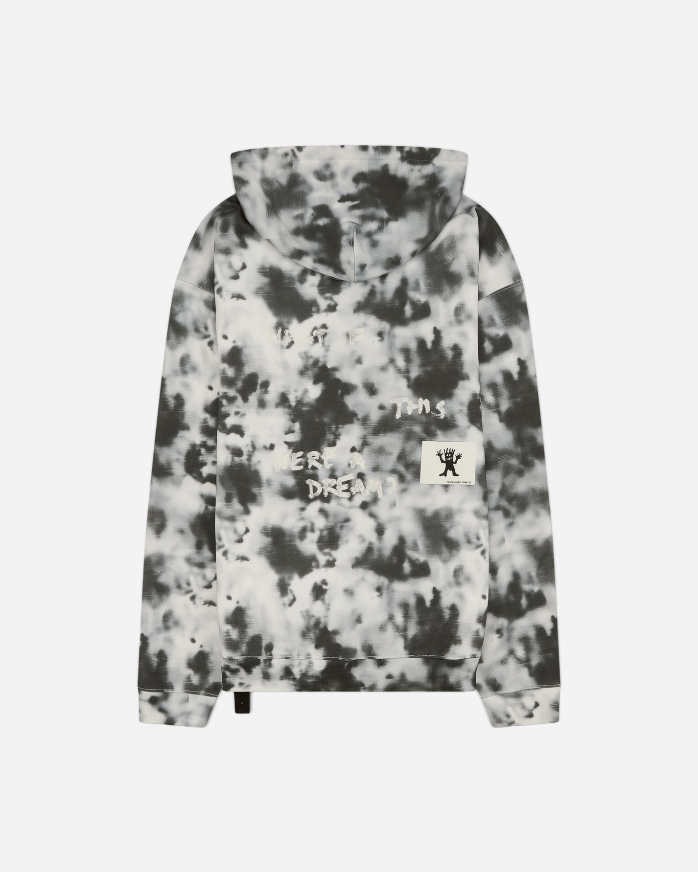 OAMC Peacemaker Loose Fit Hoodie Camo Print Black Camo Sweatshirts Hoodies PCM2OH01FFT00399 99