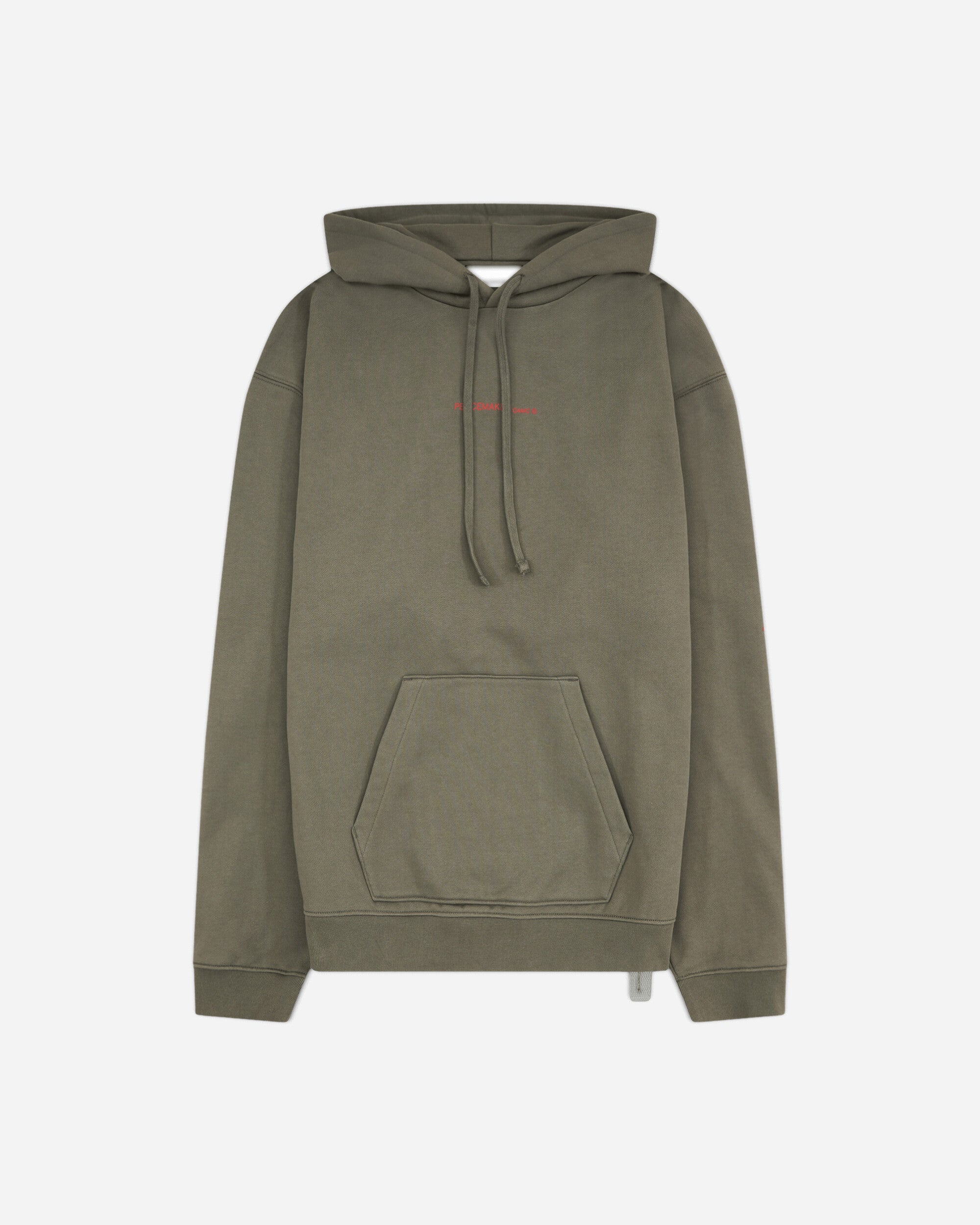 OAMC Peacemaker Loose Fit Hoodie Pigeon Print Gray Sweatshirts Hoodies PCM2OH01AFT00295 95