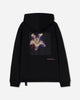 OAMC Peacemaker Peacemaker Flower Loose Fit Hoodie Black Sweatshirts Hoodies PCM1OH01GFT001099 BLK