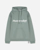 OAMC Peacemaker Peacemaker Flower Loose Fit Hoodie Sage Green Sweatshirts Hoodies PCM1OH01GFT001050 SGRN