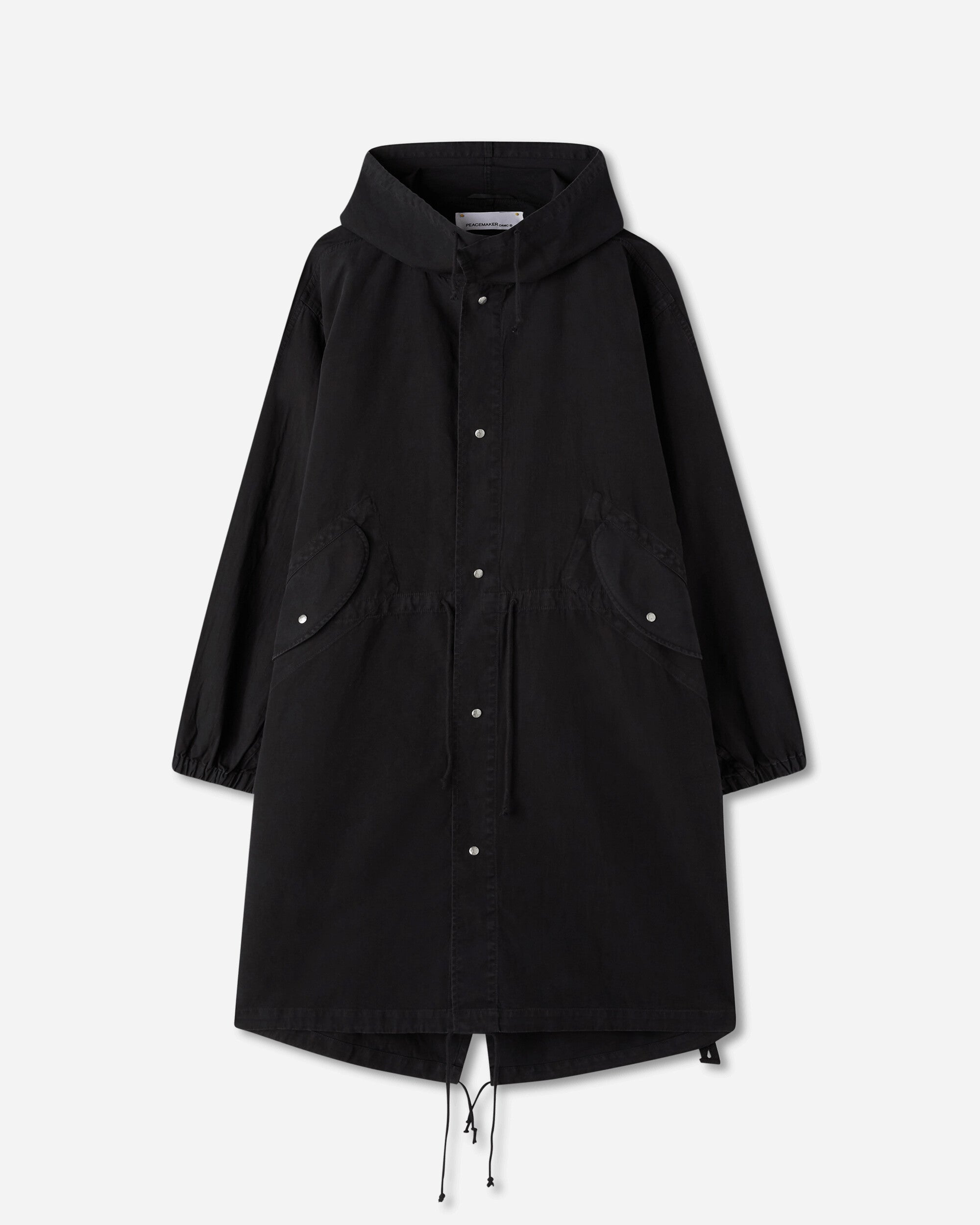 OAMC Peacemaker American Snow Parka Black Coats and Jackets Jackets PCM1OC03ACO002099 BLK