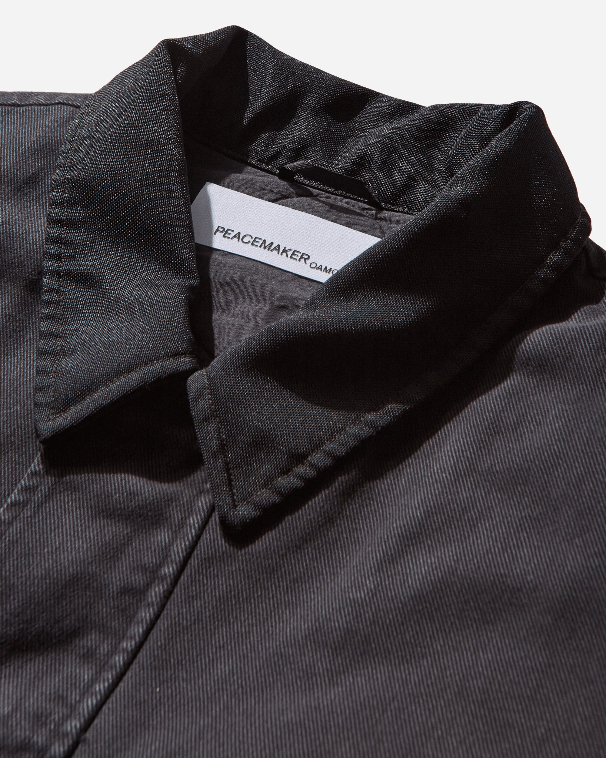 OAMC Peacemaker Chore Jacket Black Coats and Jackets Jackets PCM2OJ08ACO00799 99