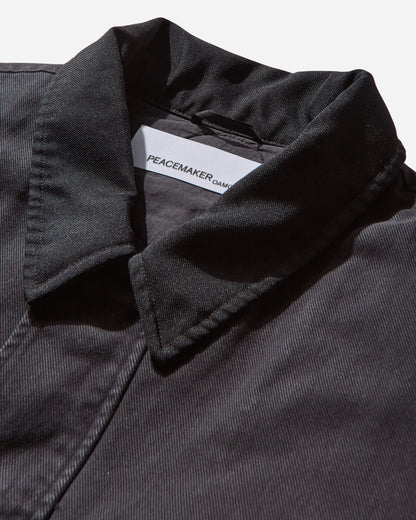 OAMC Peacemaker Chore Jacket Black Coats and Jackets Jackets PCM2OJ08ACO00799 99