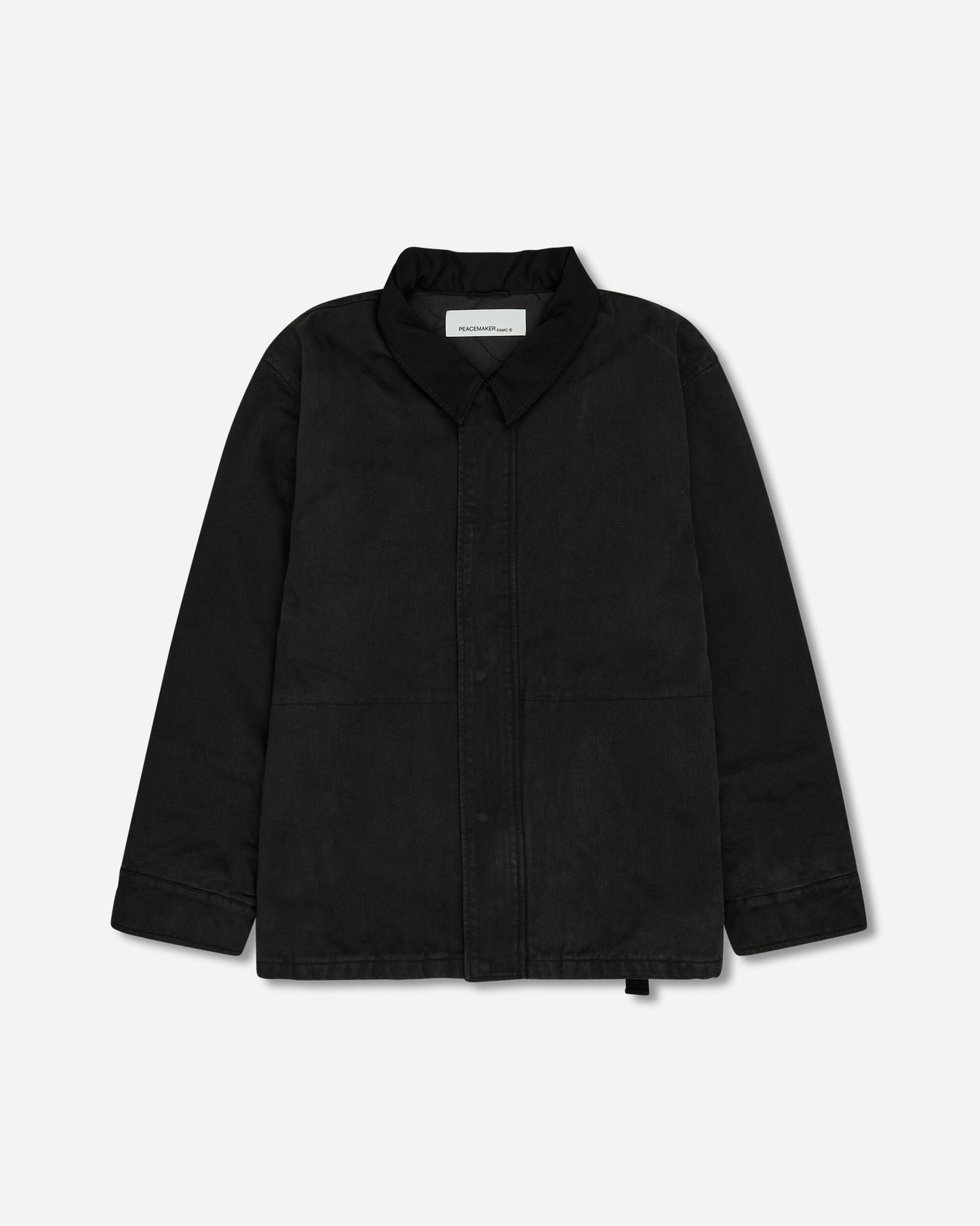 OAMC Peacemaker Chore Jacket Black Coats and Jackets Jackets PCM2OJ08ACO00799 99