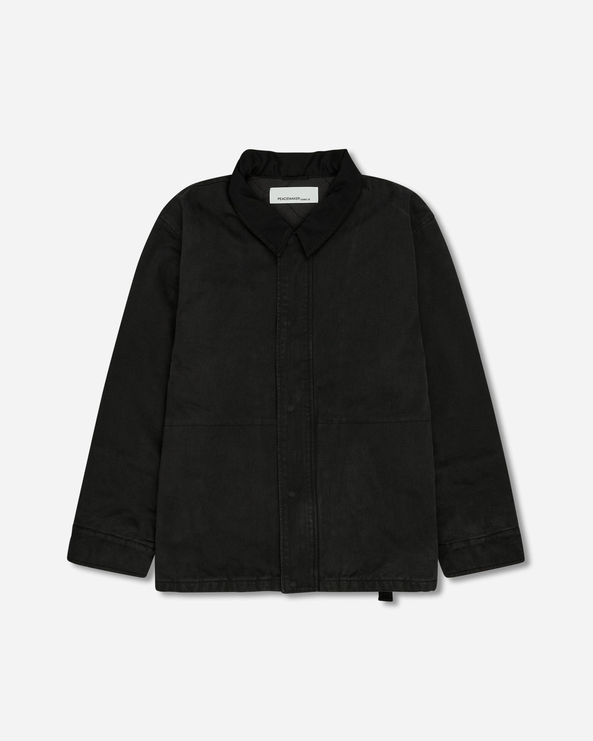 OAMC Peacemaker Chore Jacket Black Coats and Jackets Jackets PCM2OJ08ACO00799 99