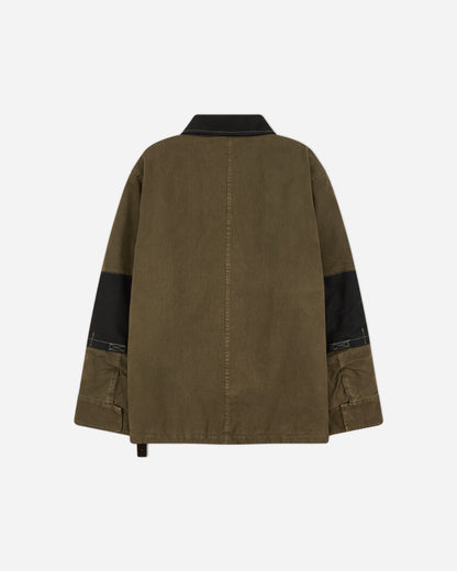 OAMC Peacemaker Chore Jacket Military Green Coats and Jackets Jackets PCM2OJ08ACO00754 54