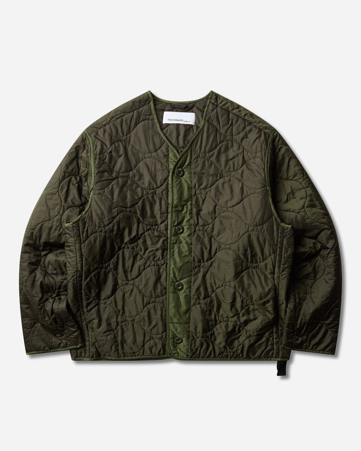 OAMC Peacemaker Combat Liner Dark Green Coats and Jackets Jackets PCM4OJ01ANY00159 DARK GREEN