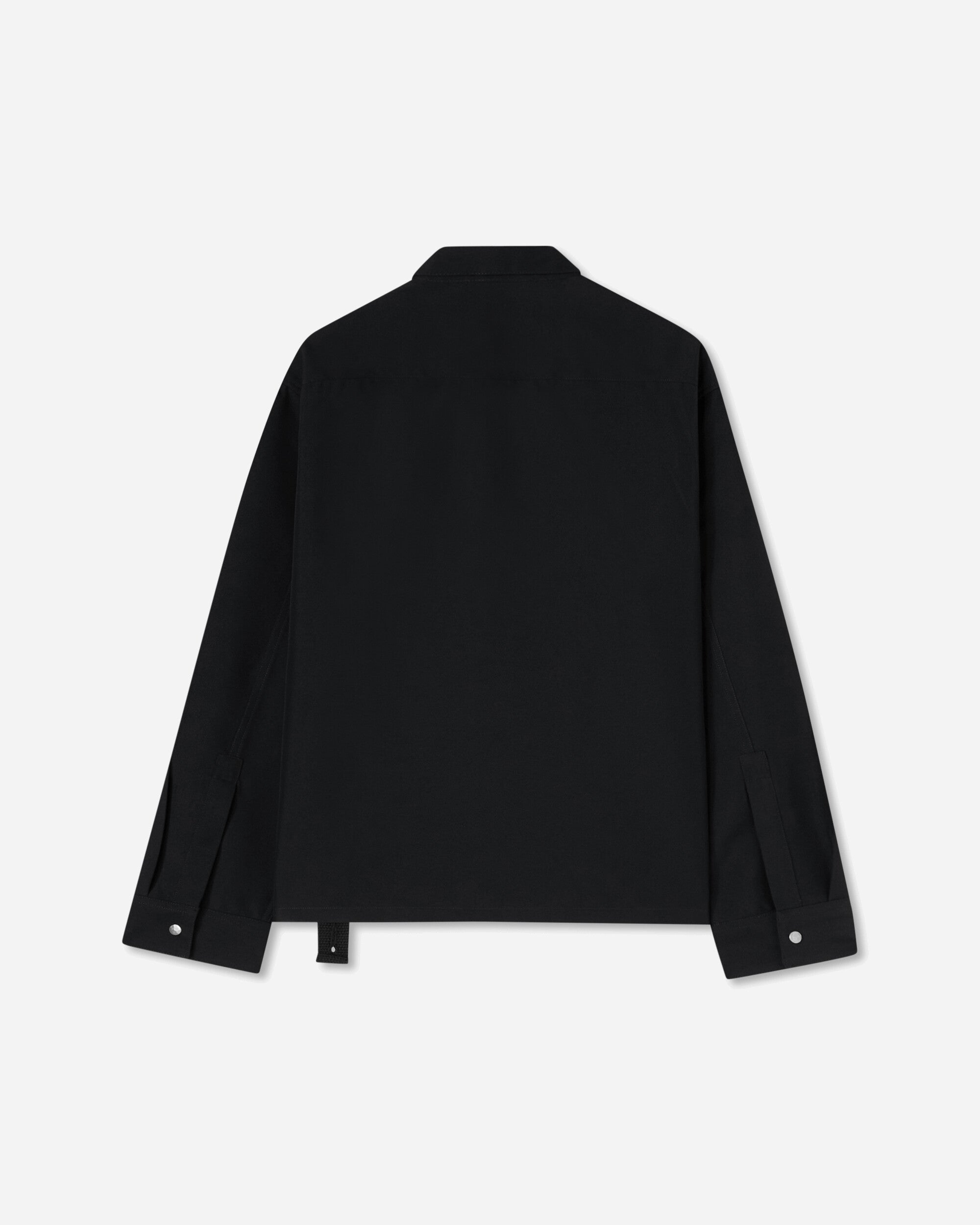 OAMC Peacemaker Ian Shirt Black Coats and Jackets Jackets PCM1OS02APL001099 BLK