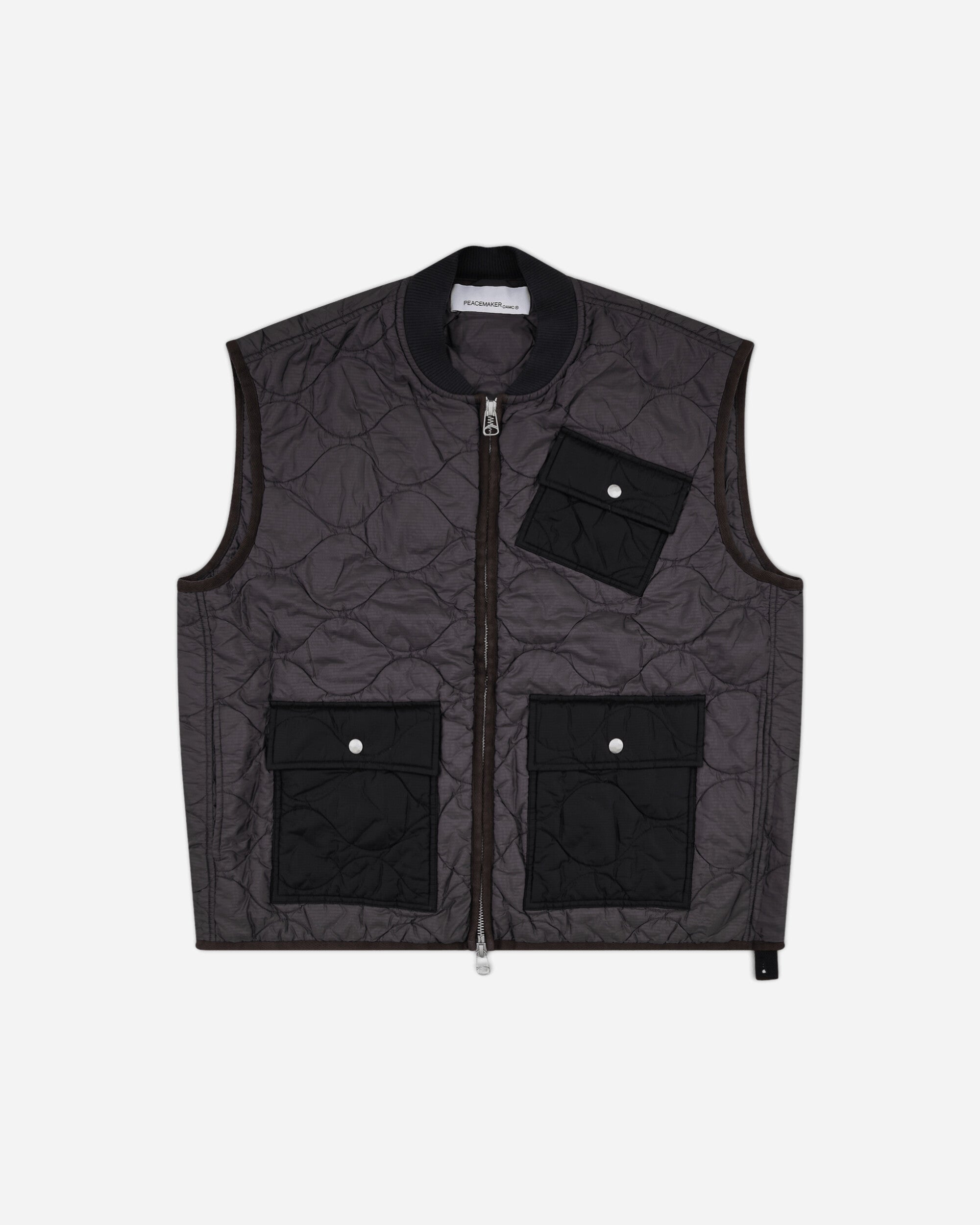 OAMC Peacemaker Liner Vest Black Coats and Jackets Jackets PCM3OG01ANY001099 BLACK