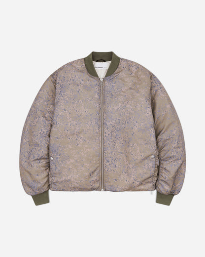 OAMC Peacemaker Minimal Bomber Bark All Over Print Coats and Jackets Jackets PCM3OB02ANY023S01 BARK ALL OVER PRINT