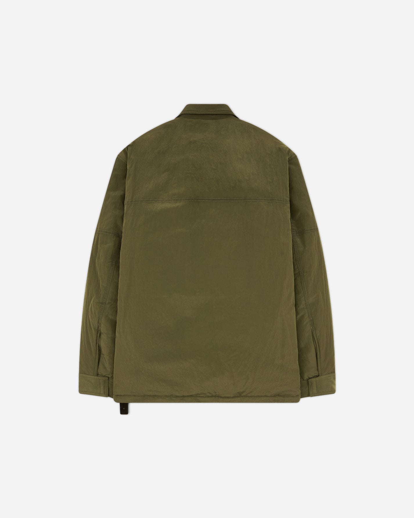 OAMC Peacemaker Padded Overshirt Military Green Coats and Jackets Jackets PCM2OS07BNY00854 54
