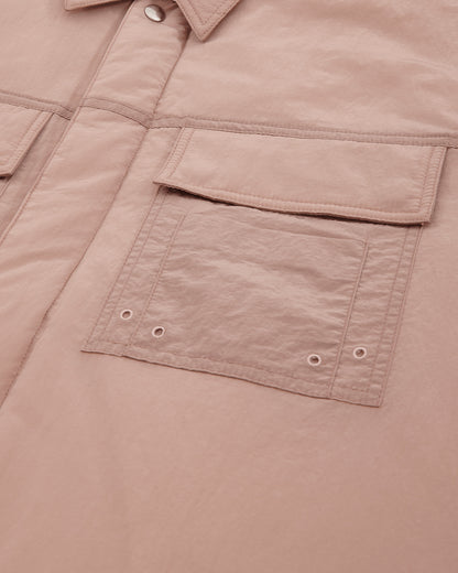 OAMC Peacemaker Padded Overshirt Lilac Coats and Jackets Jackets PCM2OS07BNY00836 36