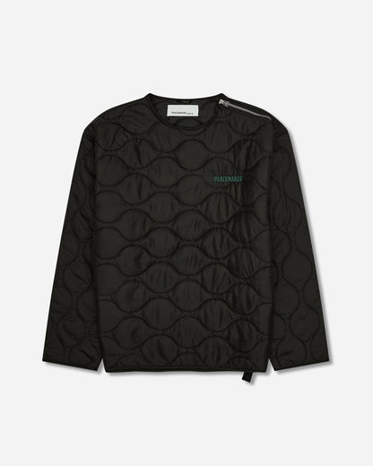 OAMC Peacemaker Shoulder Zip Liner Black Coats and Jackets Jackets PCM2ON02ANY00199 99