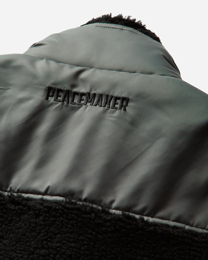 OAMC Peacemaker Teddy Jacket Black Coats and Jackets Jackets PCM4OJ02ATE00199 BLACK