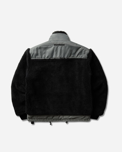 OAMC Peacemaker Teddy Jacket Black Coats and Jackets Jackets PCM4OJ02ATE00199 BLACK
