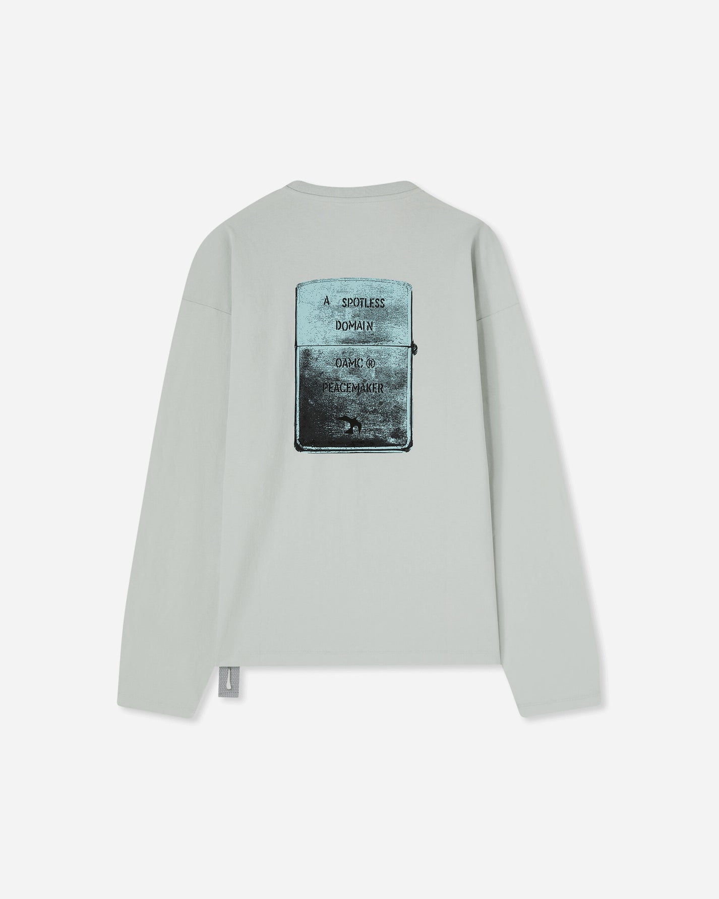 OAMC Peacemaker Peacemaker Lighter L/S Pocket Tee Ice Flow T-Shirts Longsleeve PCM1OT04RJE002091 ICE