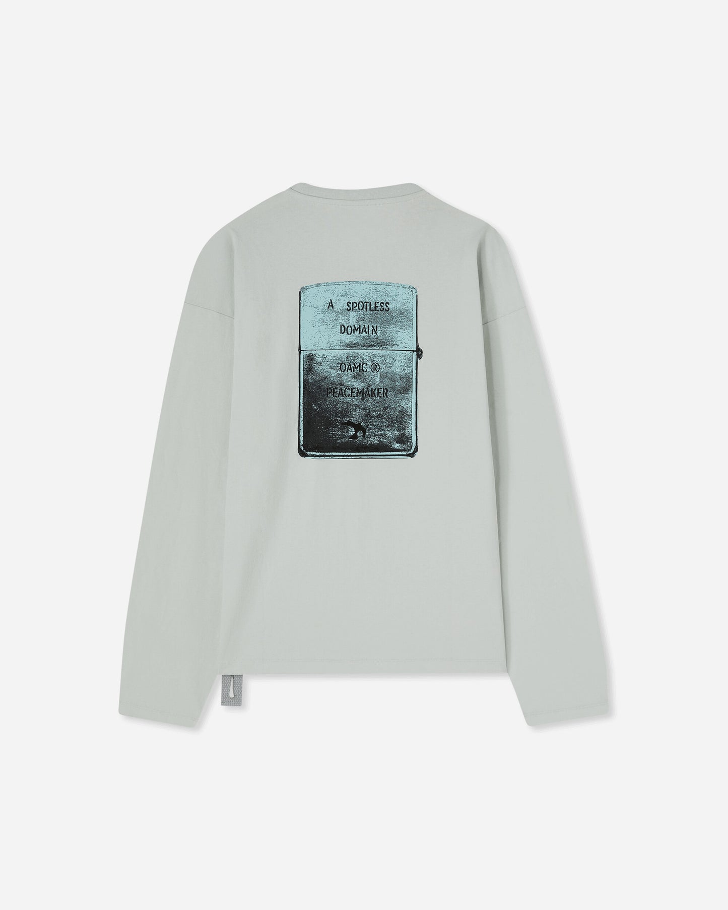 OAMC Peacemaker Peacemaker Lighter L/S Pocket Tee Ice Flow T-Shirts Longsleeve PCM1OT04RJE002091 ICE