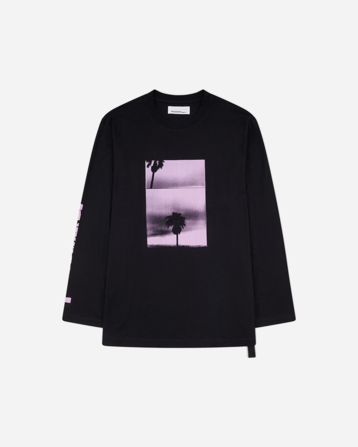OAMC Peacemaker Regular LS Tee  Panorama Print Black T-Shirts Longsleeve PCM3OT05NJE001099 BLACK