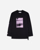 OAMC Peacemaker Regular LS Tee  Panorama Print Black T-Shirts Longsleeve PCM3OT05NJE001099 BLACK