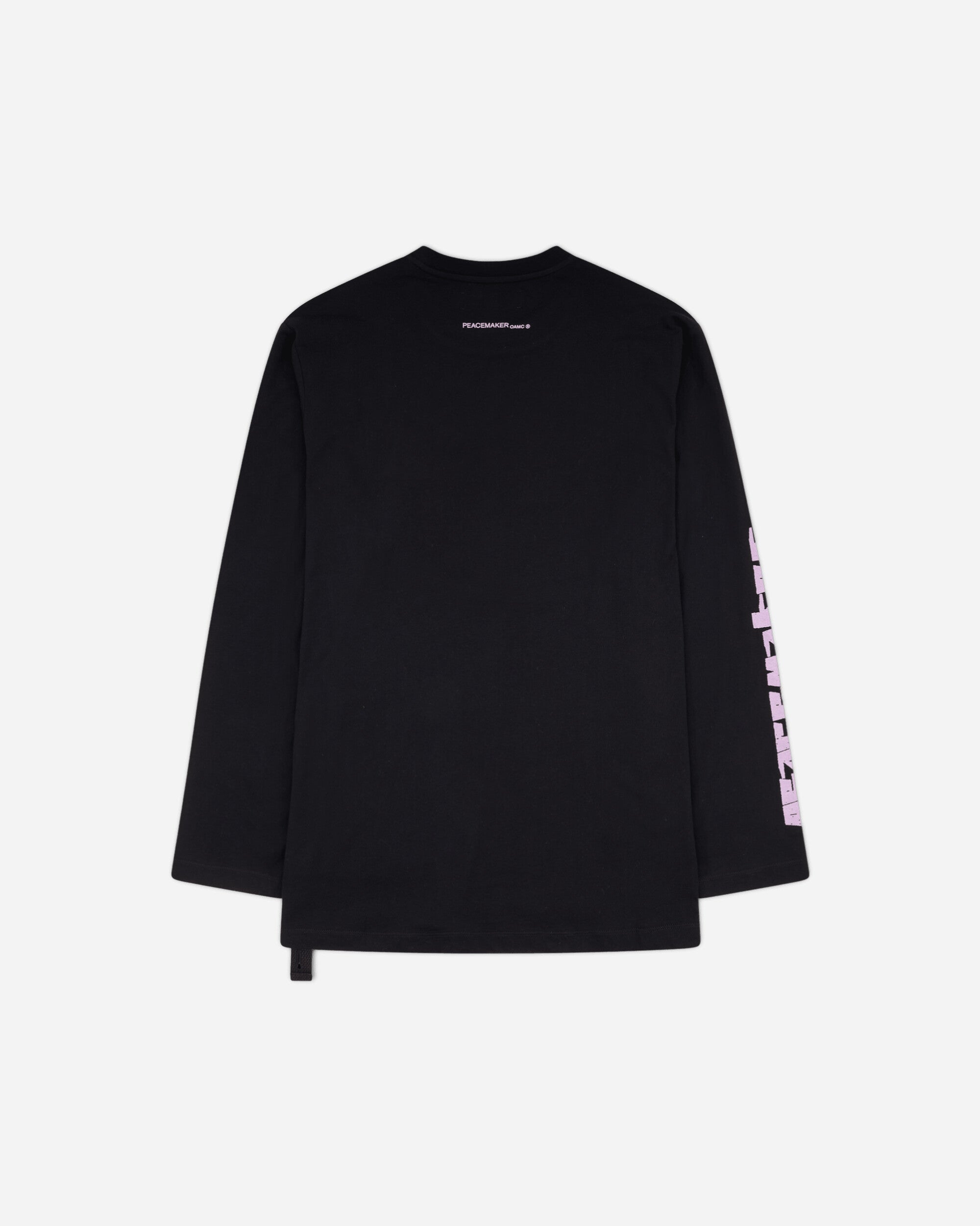 OAMC Peacemaker Regular LS Tee  Panorama Print Black T-Shirts Longsleeve PCM3OT05NJE001099 BLACK