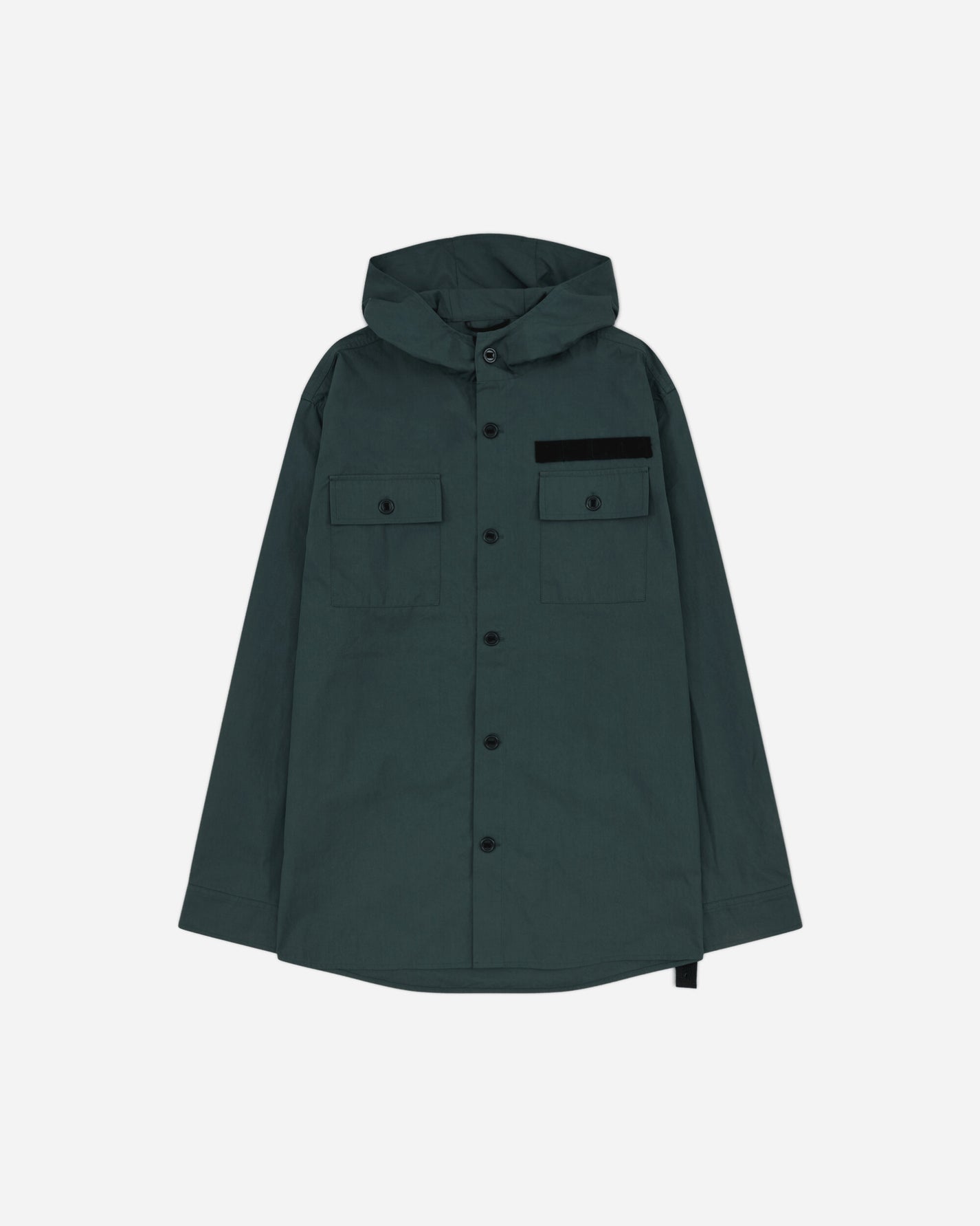 OAMC Peacemaker Hooded Shirt Dark Green Shirts Longsleeve Shirt PCM3OH12ACO001059 DARK GREEN