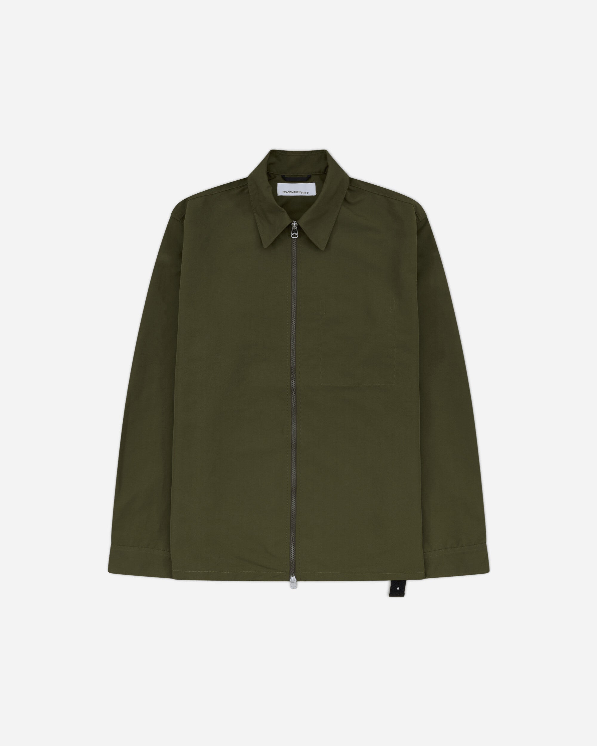 OAMC Peacemaker Ian Shirt Military Green Shirts Longsleeve Shirt PCM3OS02APL003054 MILITARY GREEN