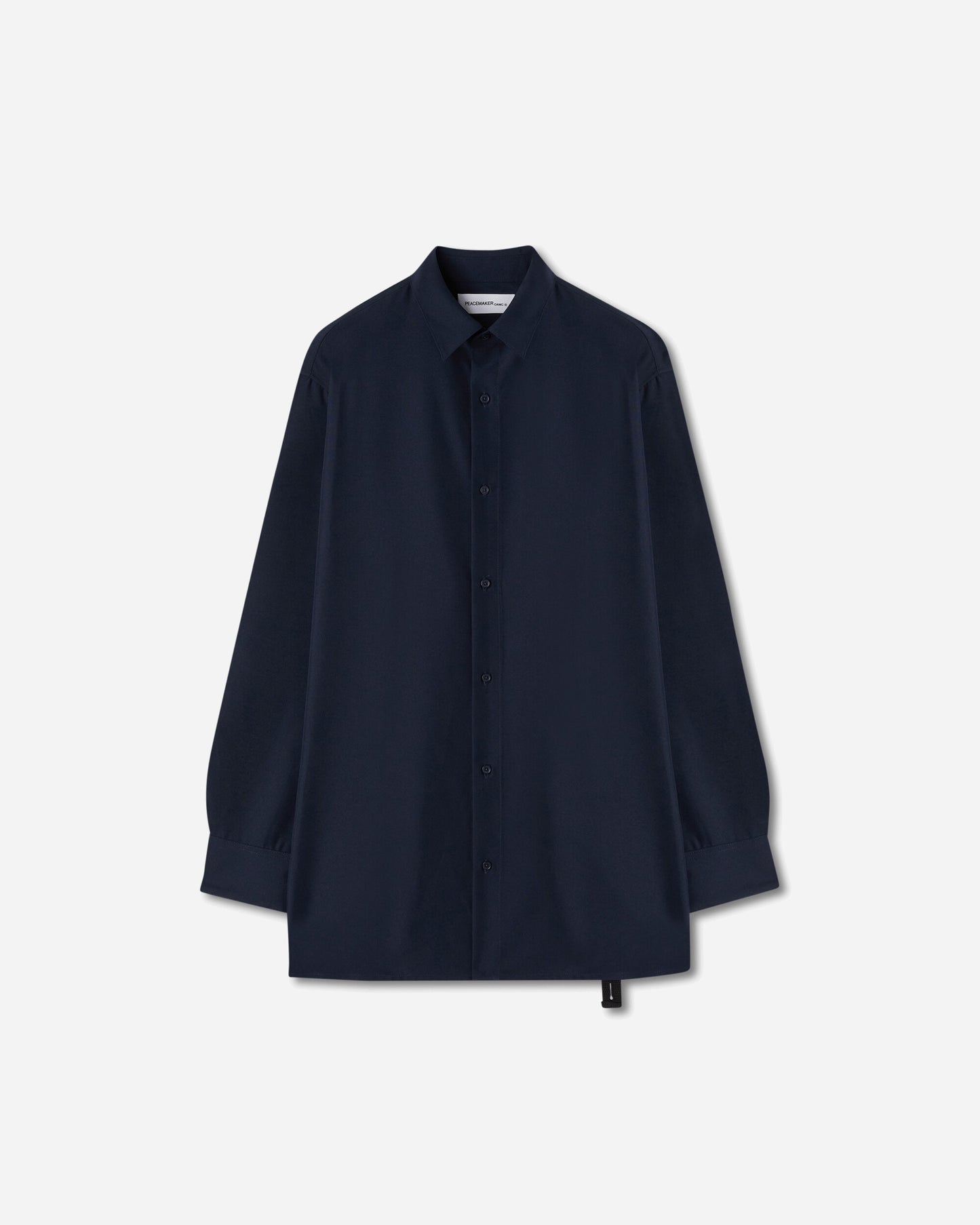 OAMC Peacemaker Jumbo Shirt Midnight Navy Shirts Longsleeve Shirt PCM1OS06APL001088 NAVY