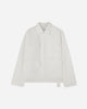 OAMC Peacemaker Pocket Loose Shirt Snow White Shirts Longsleeve Shirt PCM1OS07BCO001002 WHT